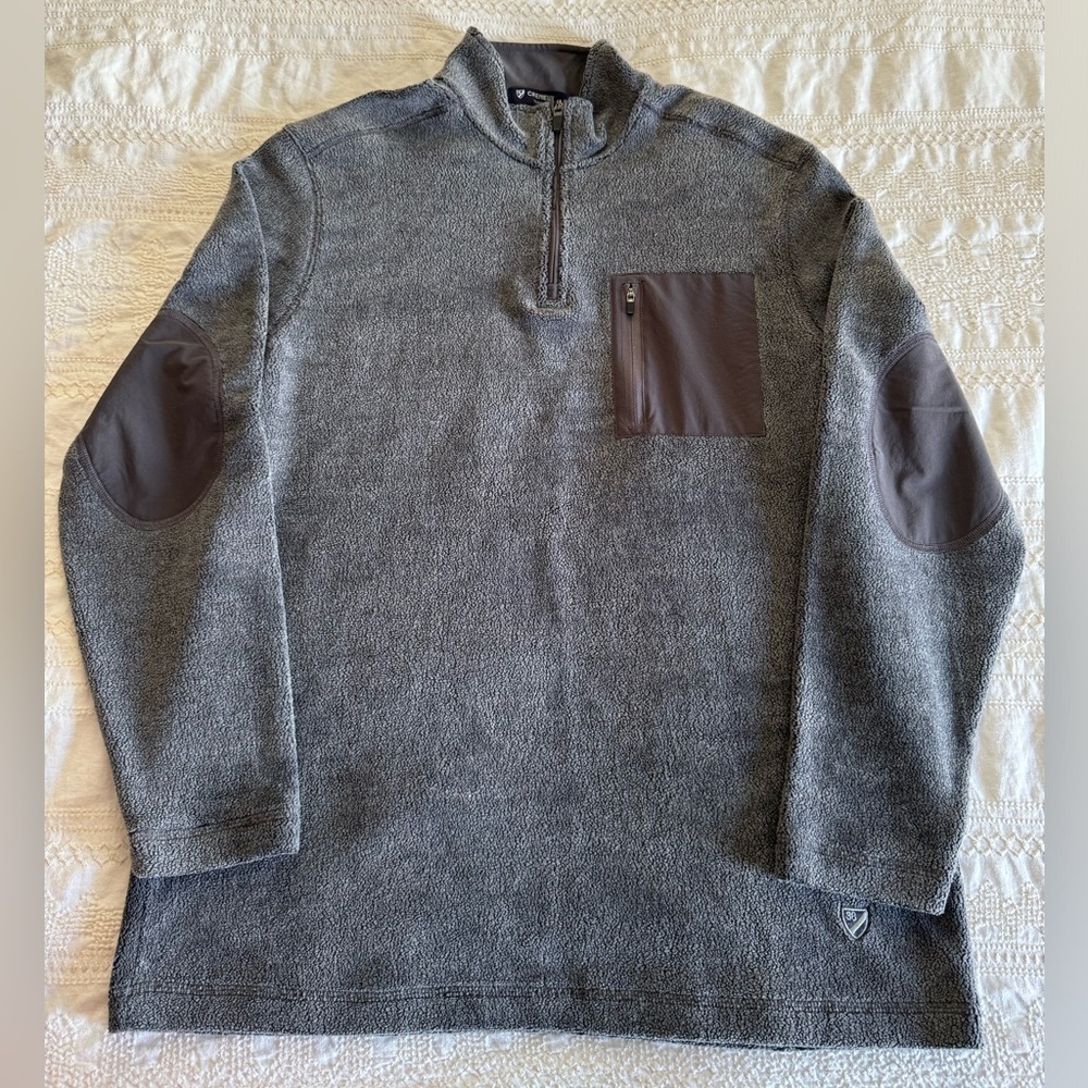 Daniel Cremieux Mens 1/4 Zip Pullover Fleece